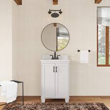 Rigsby 24in White Single Sink Bathroom