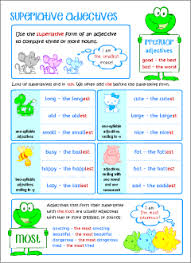 Grammar worksheet all things grammar grammar focus superlatives level intermediate answer key 1. English Adjectives Printables Grammar Resources For Kids