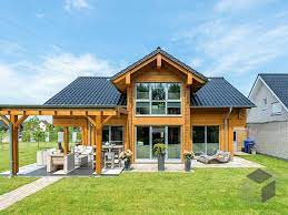 einfamilienhaus munsterland von fullwood wohnblockhaus fertighaus de haus bauen haus haus architektur