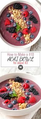 how to make a 10 acai bowl recipe for