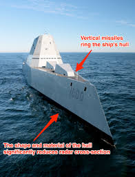 These Are The Features Of America S Most Futuristic Ship That Just Hit The Waters Uss Zumwalt Us Navy Ships Navy Carriers