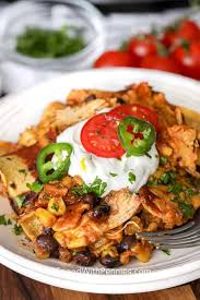All made in one pot on the stove. Easy Slow Cooker Chicken Enchiladas Spend With Pennies