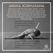 Ghosh Yoga Ardha Kurmasana Half Tortoise Posture Facebook