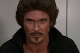 There ain't no bay without the hoff. Garthe Knight David Hasselhoff In A Duel Role In Goliath And Goliath Returns Knight Rider 80 Tv Shows Knight