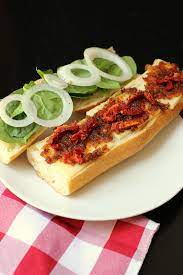 Cheese And Pickle Baguette Sandwich Recipe