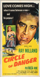 Original Circle Of Danger (1951) movie poster in G condition for $75.00