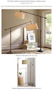 France in a region of la puisaye circa 196. Copy Cat Chic Find Pottery Barn S Chelsea Sectional Floor Lamp Vs Jcpenney S Adjustable Metal Floor Lamp By Sectional Floor Lamp Lamps Living Room Floor Lamp