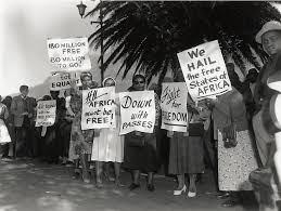 On Africa Day 1962 April 16th A Group Of Women Hold Signs In Protest Of Oppression In South Africa While Other Af Apartheid Apartheid South Africa Africa
