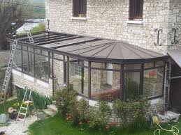 Pose D Un Nouveau Toit Idees Veranda Jardin D Hiver Inspiration Veranda