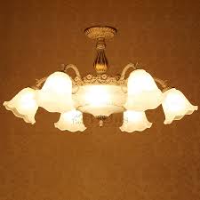 Affordable 9 Light Wrought Iron Low Profile Ceiling Light