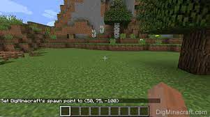 When using the command block to set your spawn or sleeping in a bed, when you die, you will spawn at the original spawn, and in the chat it will say: How To Use The Spawnpoint Command In Minecraft