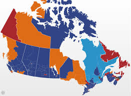 The 338canada project is a statistical model of electoral projections based on opinion polls, electoral history of canadian provinces and demographic data. Federal Election Results Maps From 2008 And 2011