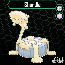 n0Rtist on X: Heres a PokemonLegendsZA themed convergent Pokemon I made  in my last video Shurdle, the convergent Shuckle based off of Camembert  cheese pokemon fakemon Link in the reply if you