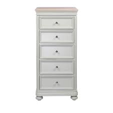 The chest shown here had to fit in a cavity in the wall that. Provence 5 Drawer Painted Tall Chest Sage Finish Smiths The Rink