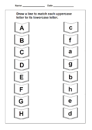 Make learning fun and easy with these great learning tools. Uppercase And Lowercase Letters Matching Letter Worksheets Uppercase And Lowercase Letters Alphabet Worksheets