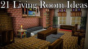 Rumah dengan konsep minimalis adalah hunian yang sederhana namun tetap bisa memberikan nuansa. 21 Living Room Ideas In 60 Seconds Minecraft 1 14 Youtube