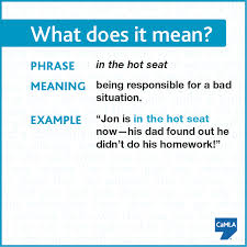 When Someone Says This It Doesn T Mean That She Left The Seat Heaters On In Her Car Idioms And Phrases English Phrases English Idioms