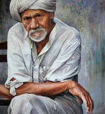 Old Man By Raipun On Deviantart Realistic Oil Painting Hyperrealistic Art Art