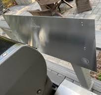Heat shield for trex railing : r/grilling