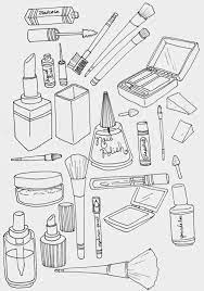 Makeup Coloring Page Jpg 1126 1600 Coloring Books Coloring Book Pages Coloring Book Album