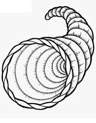 Behold the beautiful sunflowers, the lovely ribbon tied in the center. Cornucopia Coloring Pages Free Printable Coloring Pages For Kids