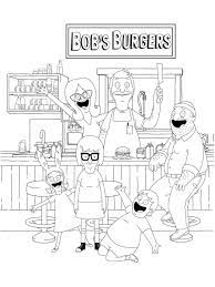 Bob's Burgers coloring pages