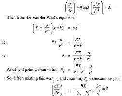 Van der waals found experimentally derived constants that allowed him to modify the ideal gas law to take into account real atoms. Van Der Waals Equation For Real Gases Google Search College Chemistry Equation Chemistry