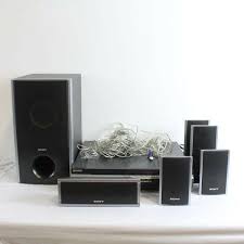 Sony Dvd 5 Disc Changer Home Theater Dav Hdx275 5 Speakers Subwoofer Remote Sony Home Theater School Electronics Sony
