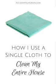 I also explain a hot soak. How I Use A Single Cloth To Clean My Entire House Accidentally Green