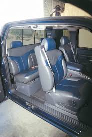 Customized Auto Interior Features Ostrich Hide Photo Marshall Spiegel Car Upholstery Automotive Repair Car Interior