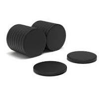22mm x 3mm Neodymium Disc Black Epoxy Magnet N52 (4.93KG Pull)
