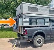 Custom Fiberglass Pop Up Truck Camper XP CUBE Rig Walk ...