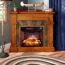 This electric fireplace insert measures 33 inches across (total unit width is 35 inches), though measuring 56 x 16 x 47.25 inches, this large electric fireplace is available in both english oak and. Real Flame The Crawford Electric Fireplace Reviews Wayfair Electric Fireplace Corner Electric Fireplace Fireplace