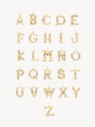 Chloé Alphabet Necklace Pendant A | Chloé US