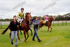 Jockey Peter Knuckey brings the Adam Durrant