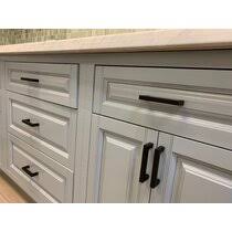 What color flooring go with dark cabinets. Matte Black Cabinet Drawer Pulls You Ll Love In 2021 Wayfair