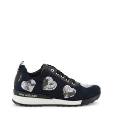 love moschino ja15202g06jk in 2019 blue sneakers sneakers