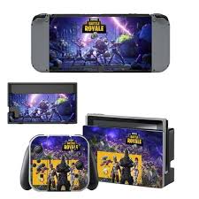 Fortnite has made its way onto the nintendo switch! Fortnite Skin Sticker Wrap Set For Nintendo Switch Console Joy Con Dock Skins Nintendo Switch Fortnite Switch