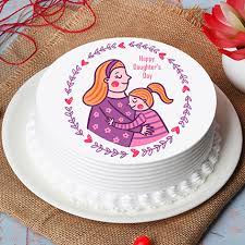 A mother and daughter will always have a special bond. Online Loving Mother Daughters Day Photo Cake Gift Delivery In Uae Ferns N Petals