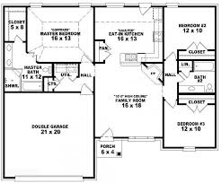 One Level House Plans With Three Bedrooms House Plan Details Free House Plans One Level House Plans Bedroom House Plans