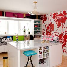 The arrangement of this space brings many challenges. 75 Beautiful Modern Craft Room Pictures Ideas July 2021 Houzz