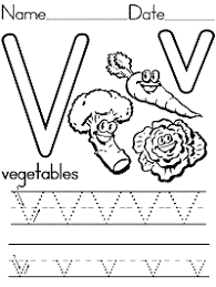 Why is preschool science important? Alphabet Letter V Vegetables Preschool Lesson Plan Printable Activities And Worksheets