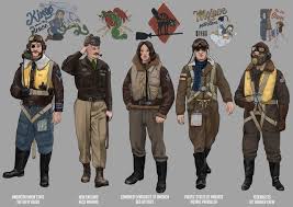 2nd American Civil War Pilots Kaiserreich In 2020 Concept Art Characters Military Art Alternate History