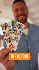 Went behind the scenes @mlb HQ, enjoyed some of office perks, and may or  may not have tried to sneak a review in the replay room 😏 , #MLB #NewYork