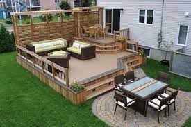 Outdoor Living Contemporary Porch Deck Designs Backyard Patio Design Patio Deck Designs