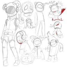 Sketches Of My Among Us Character Amongus