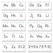 Correct usage of this alphabet of lines is essential whether you use traditional drafting methods or cad. Cursive Alphabet Line Bulletin Board Creative Teaching Press