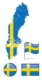Szwecja flaga oslo europa wektor. Mapa Szwecji Flaga Grafika Stockowa Freeimages Com