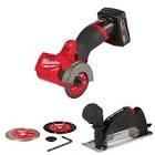 M12 FUEL 12-Volt 3 in  Lithium-Ion Brushless Cordless Cut Off Saw Kit w  4     2522-21XC Milwaukee Tool