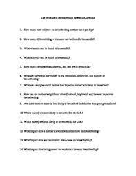 Read on for some hilarious trivia questions that will make your brain and your funny bone work overtime. The Benefits Of Breastfeeding Research Questions By Arceli Long Tpt
